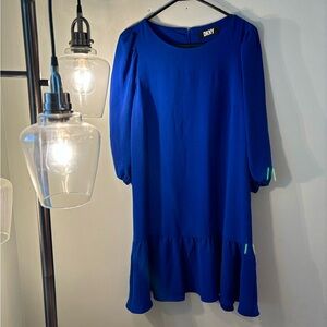 DKNY Cobalt Blue Dress, size 12